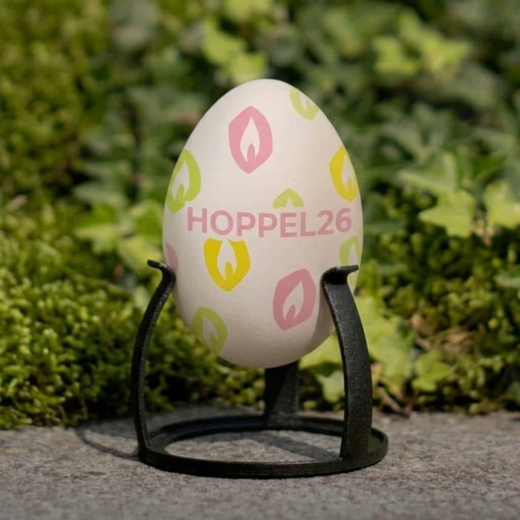 Grablichthalter zum Aufkleben, Kunststoff schwarz