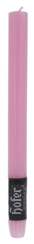 Rustik Stabkerze, rosa Rustik Stabkerze, rosa