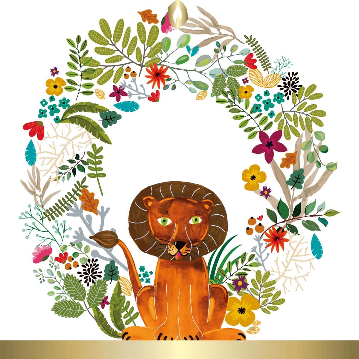 Etikett Hofer Premium 7 Tage Grabkerze, LÖWENHERZ