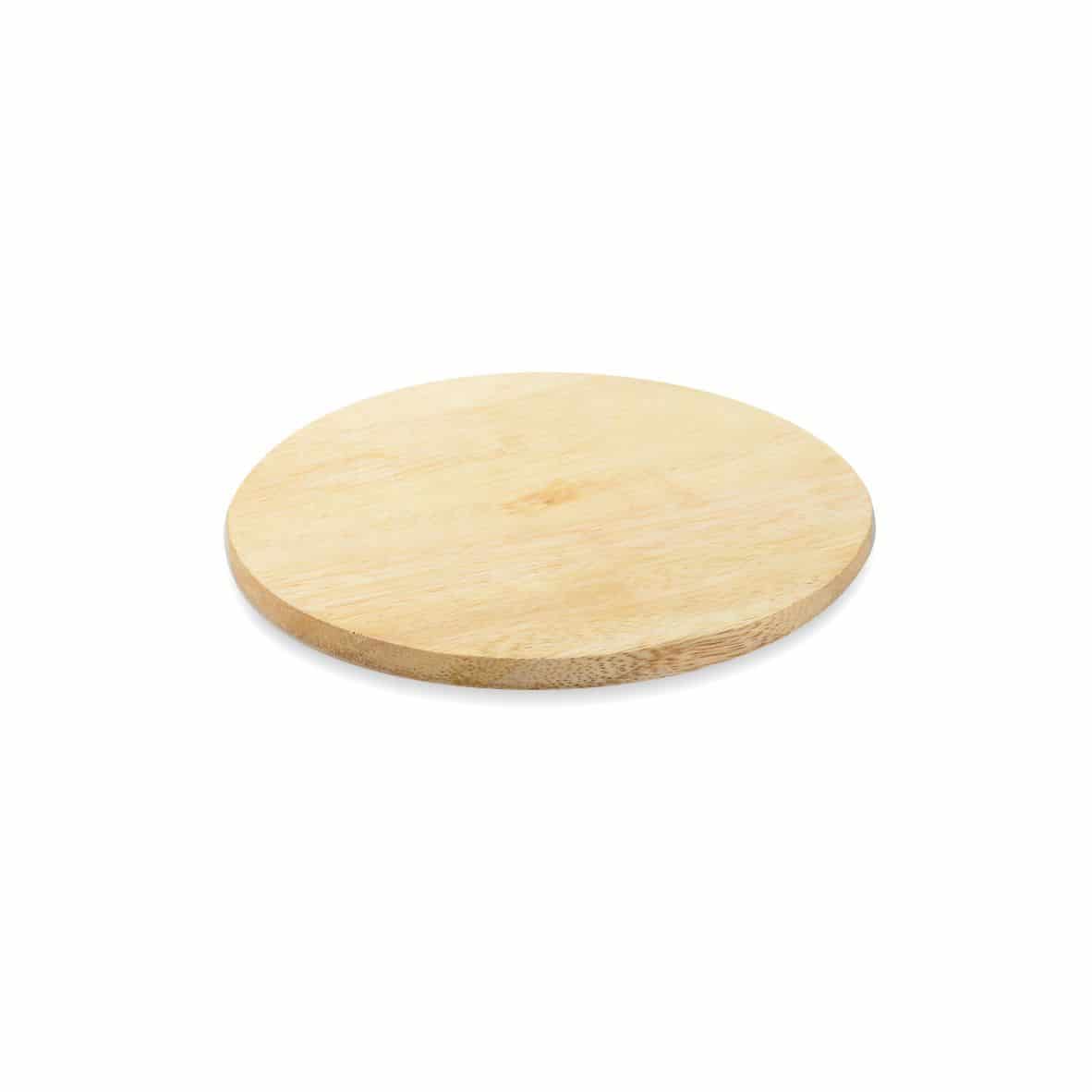 Kerzenteller Holz 100 mm, natur