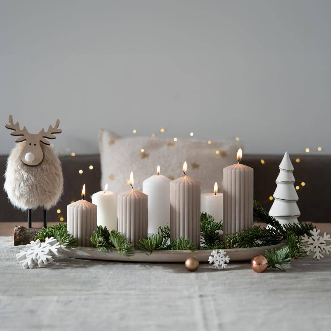 Image Rillenstufenstumpen 4er, pale sand