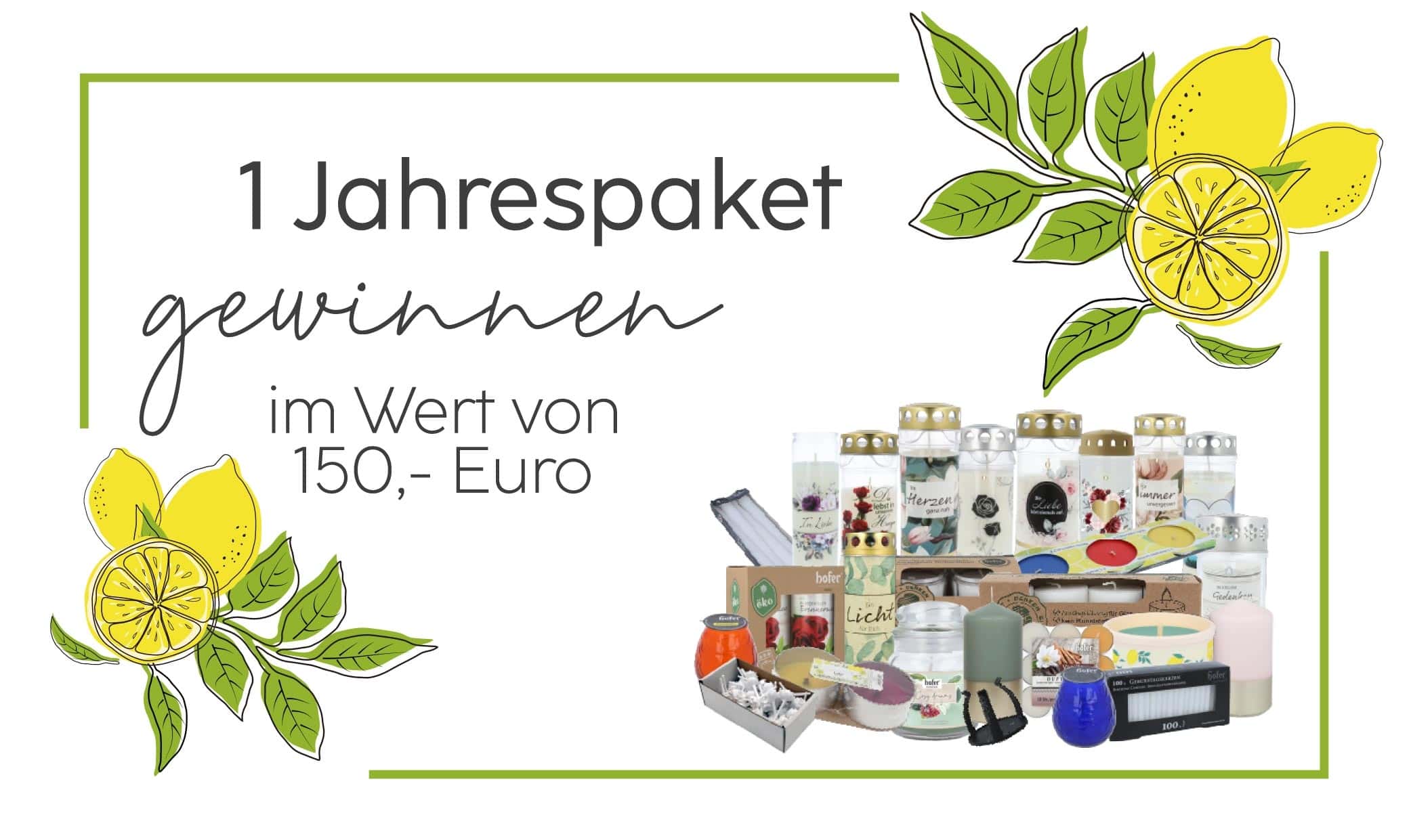 Sommerausklang Gewinnspiel 2026 Jahrespaket