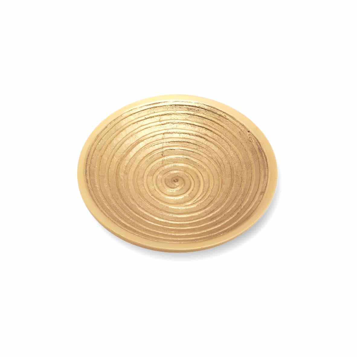 Rillenteller-gold-100-mm