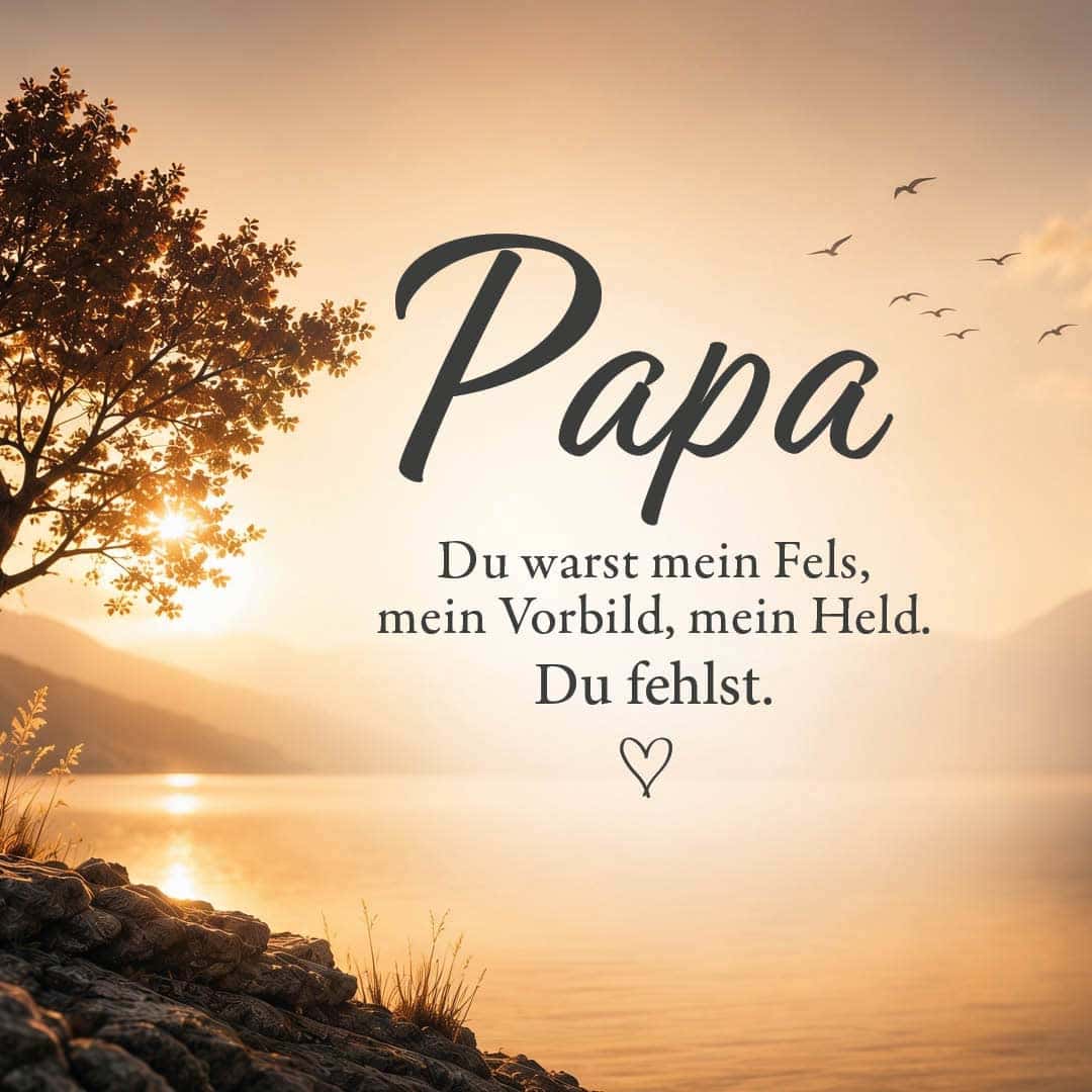 Etikett LED Grablicht "Papa" weiß