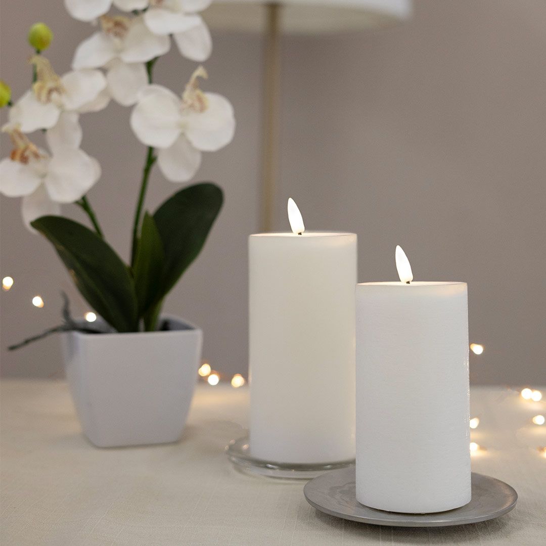 Image Hofer LED Kerze 75x150 weiß
