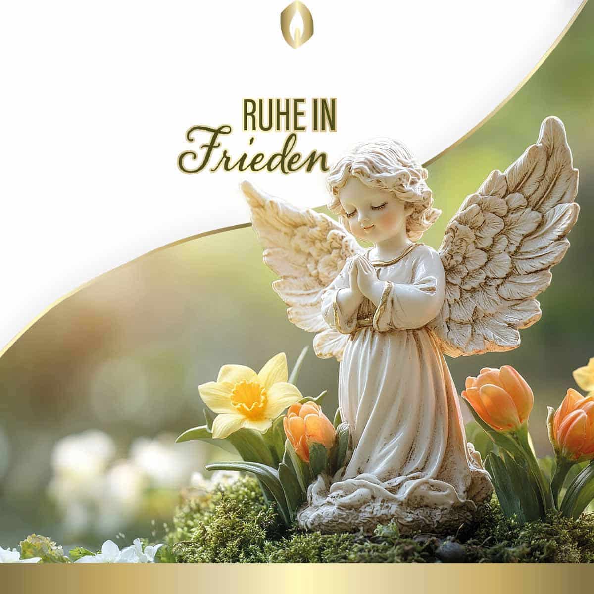 Etikett Hofer Premium 5 Tage Grabkerze, ENGEL