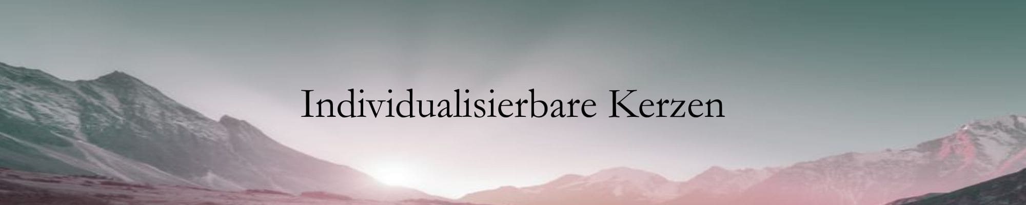 HO Header individualisierbare Kerzen HO Header individualisierbare Kerzen