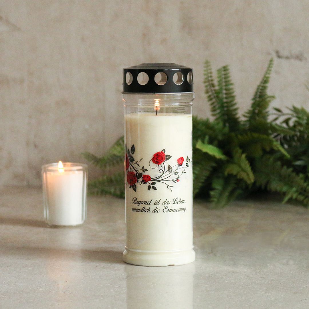 Hofer Premium 7 Tage Grabkerze Black, SORROW Image