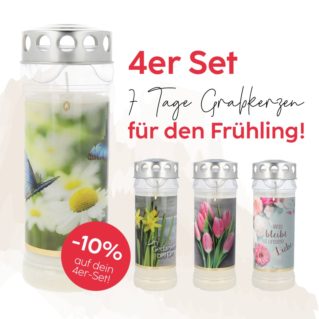 4er Set Frühlingsgruß -10% sparen