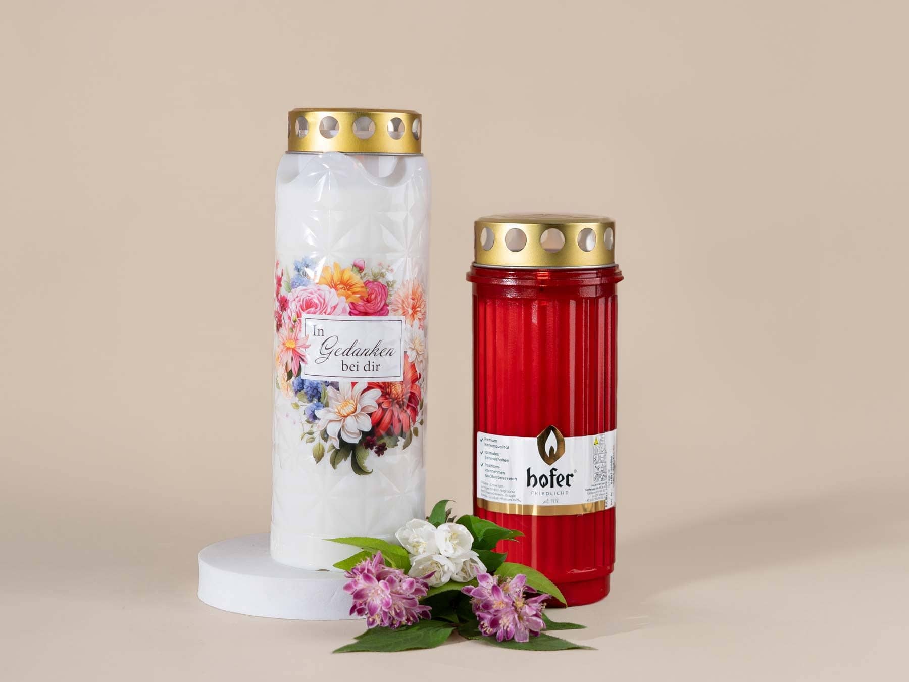 XL Grabkerzen mit extra langer Brenndauer