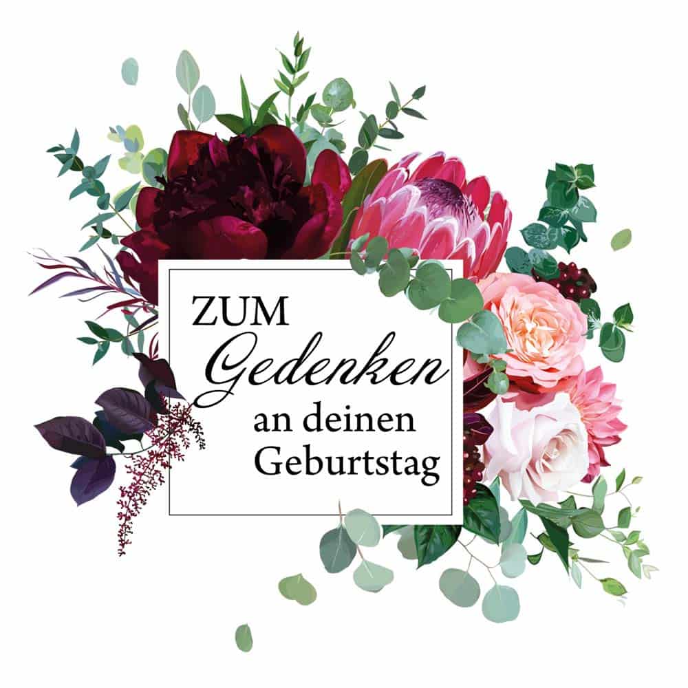 Hofer Premium 7 Tage Grabkerze, GEBURTSTAG