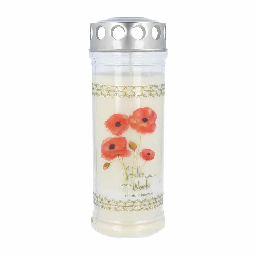 Hofer Premium 7 Tage Grabkerze Bouquet, ROT Hofer Premium 7 Tage Grabkerze Bouquet, ROT