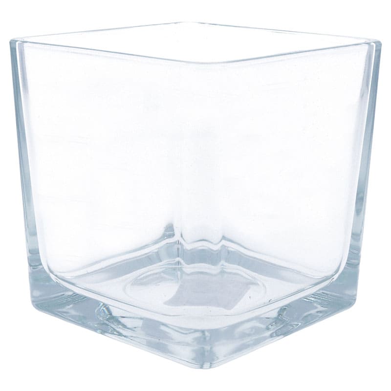 Kerzenglas CUBE, 95 x 95 mm Kerzenglas CUBE, 95 x 95 mm