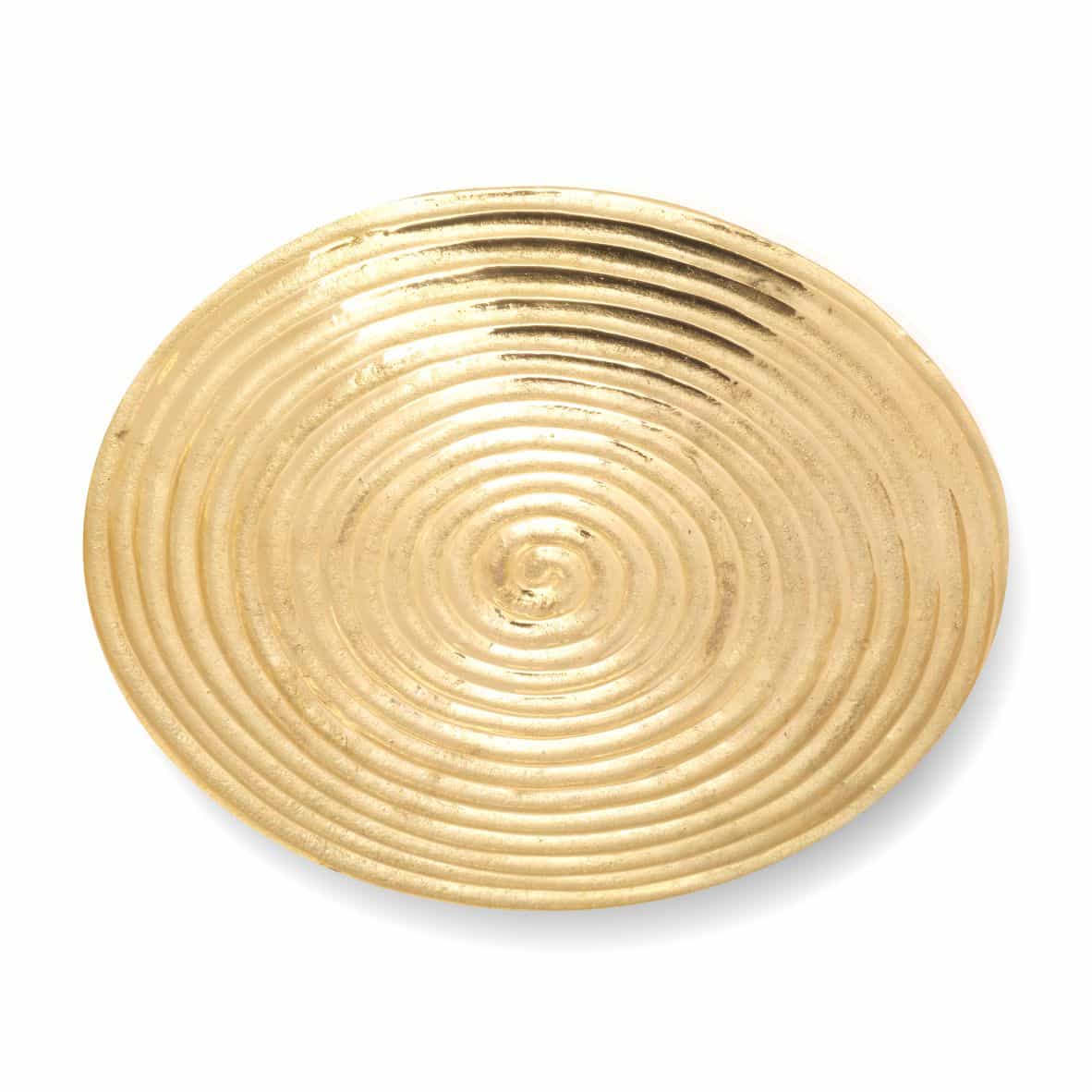 Rillenteller-gold-150-mm