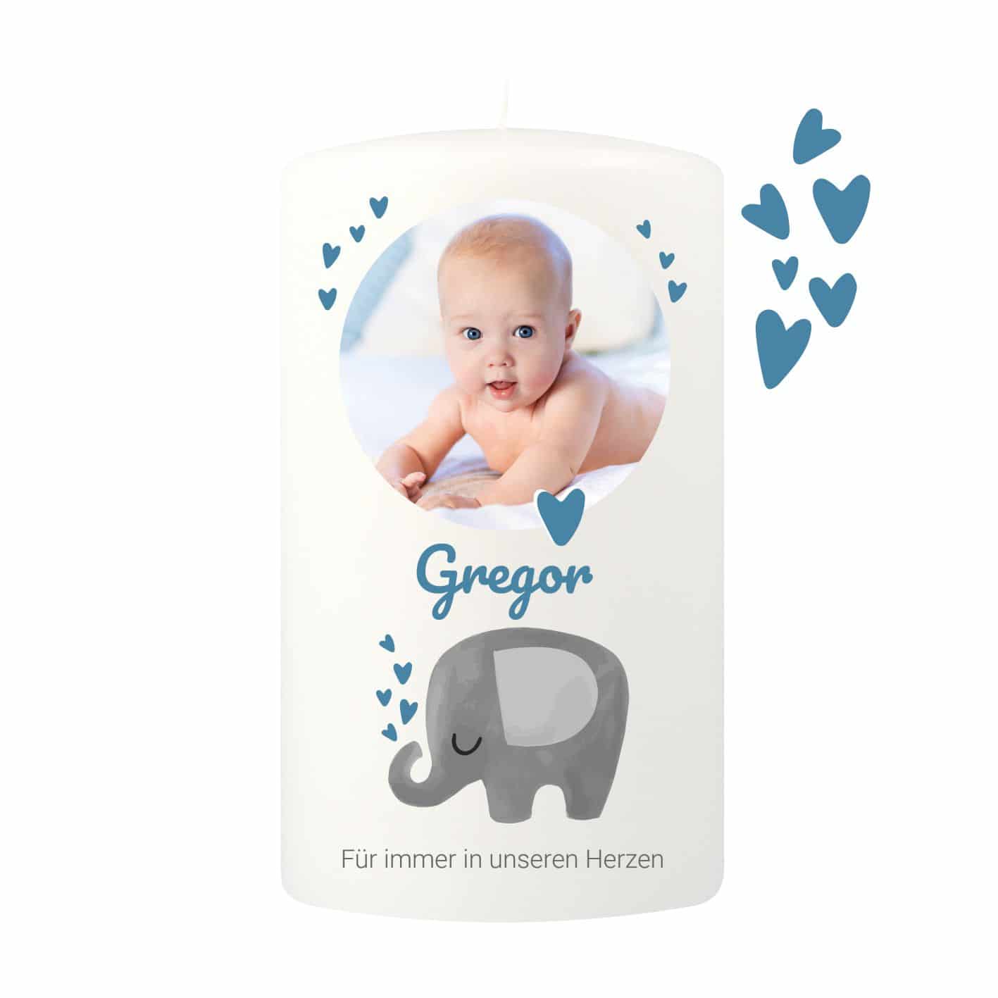Gedenkkerze groß, Sternenkinder 4