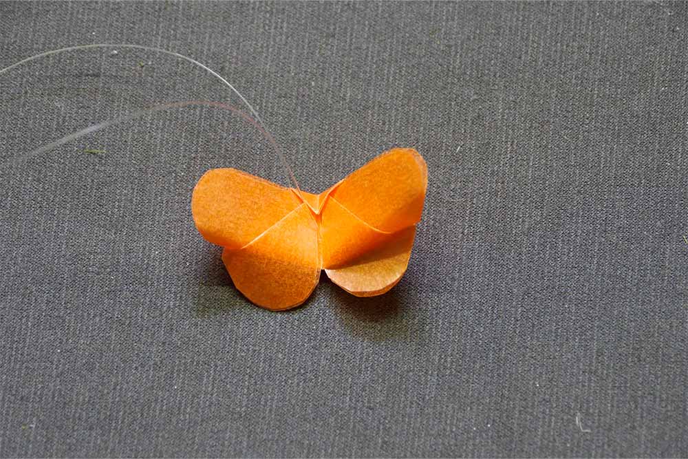 Schmetterlinge Origami Schritt 7