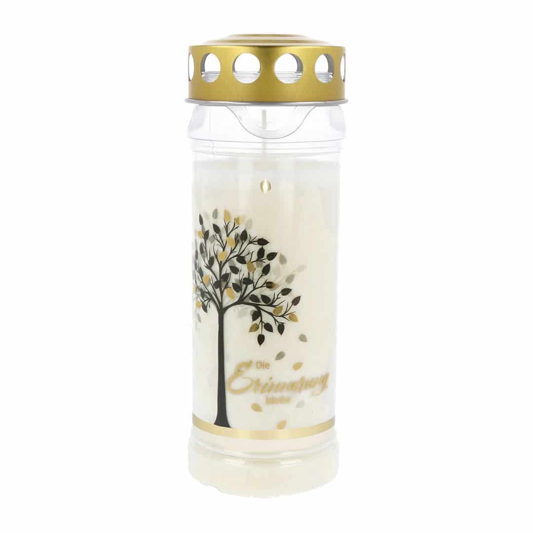 Hofer Premium 7 Tage Grabkerze, GOLDBAUM