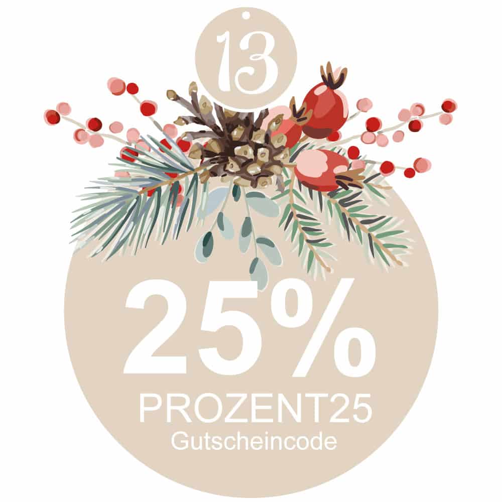 25% Gutschein mit Gutscheincode PROZENT25