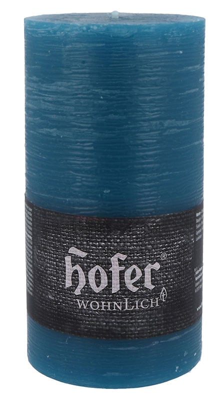 Rustikstumpen 70 x 130 mm, aqua Rustikstumpen 70 x 130 mm, aqua