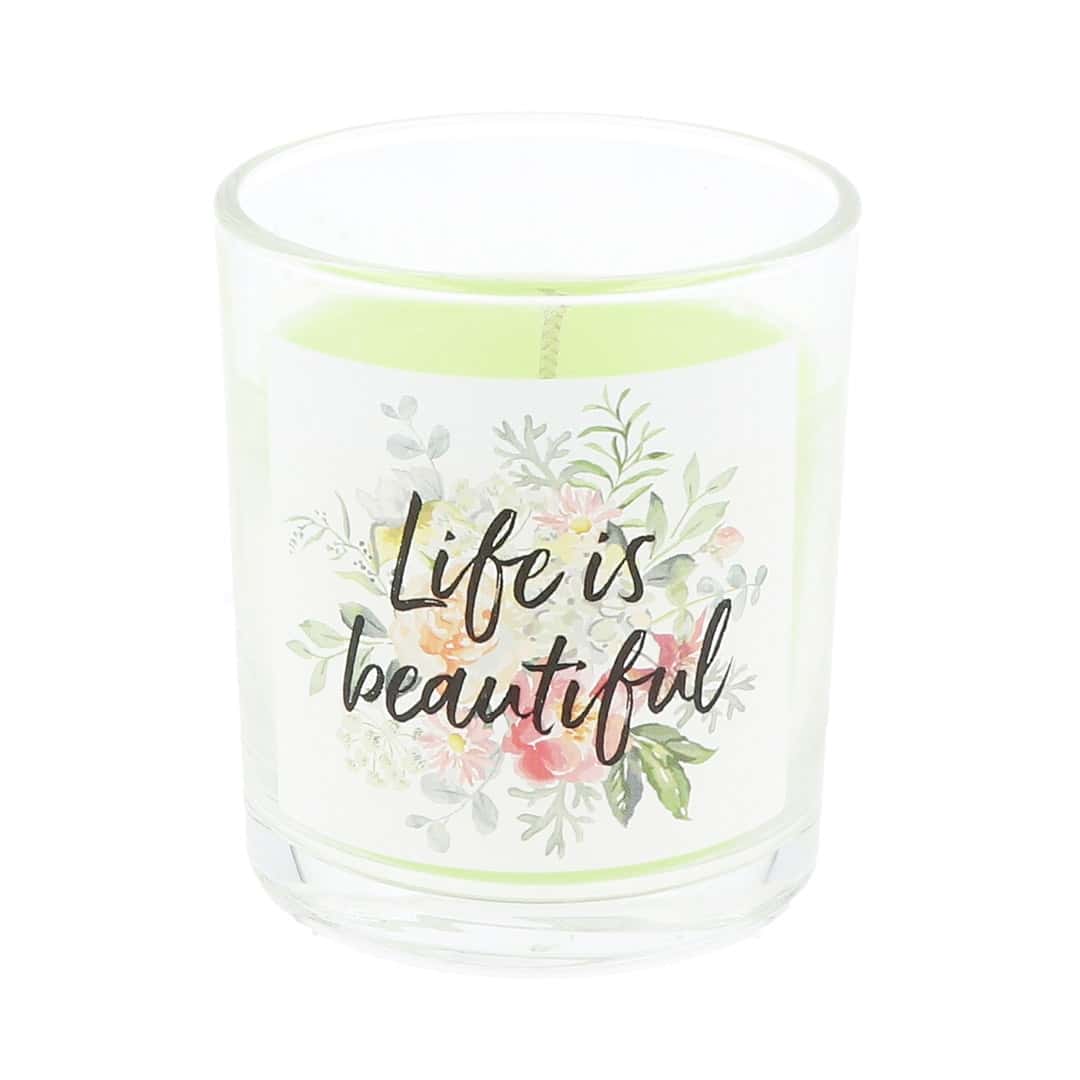 Duftkerze im Glas, BEAUTIFUL LIFE