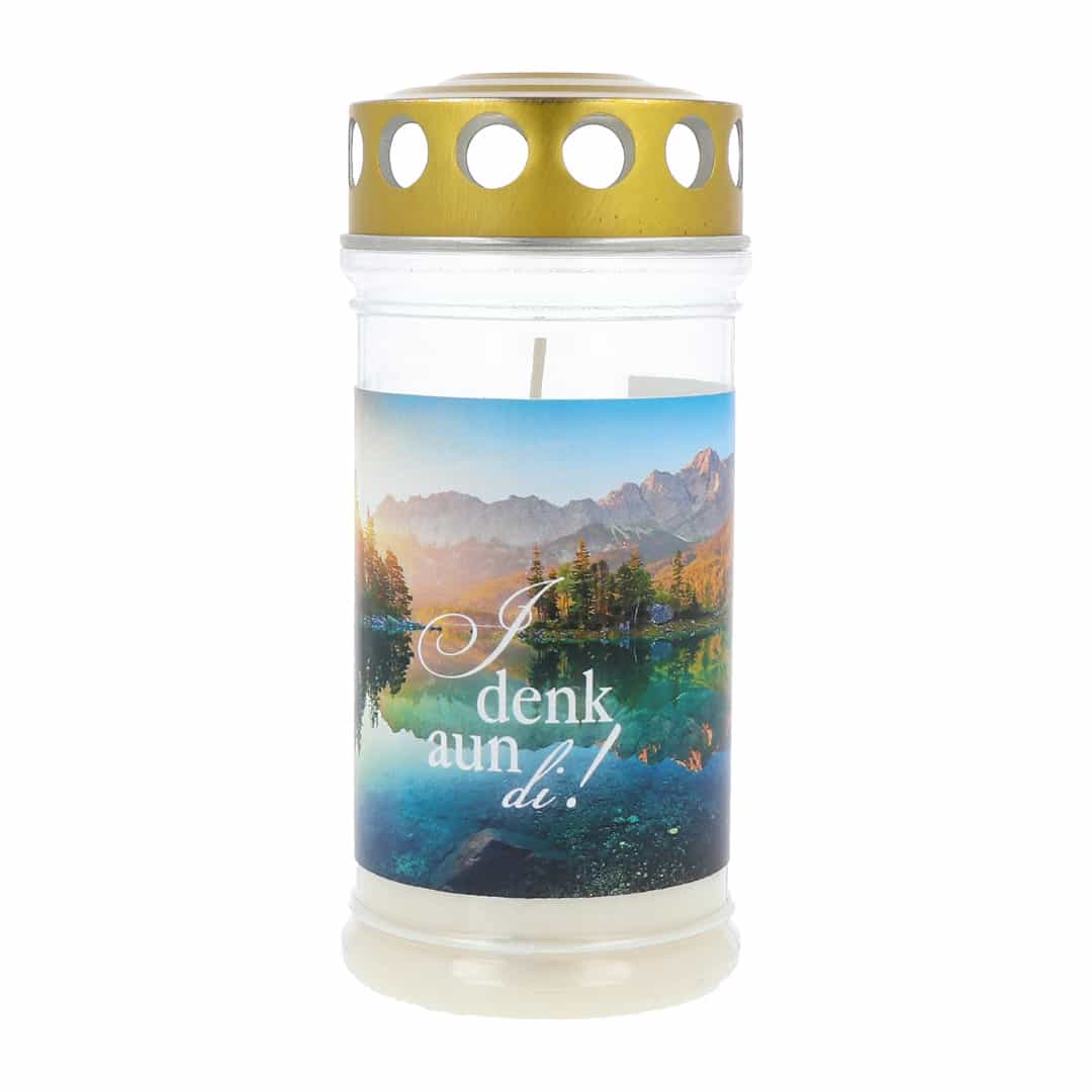 Hofer Premium 4 Tage Grabkerze, I DENK AUN DI! Hofer Premium 4 Tage Grabkerze, I DENK AUN DI!
