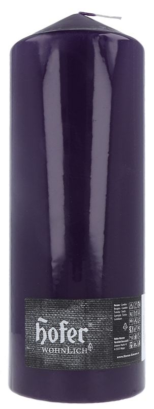 Stumpen 100 x 270 mm, aubergine