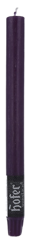 Rustik Stabkerze, aubergine Rustik Stabkerze, aubergine