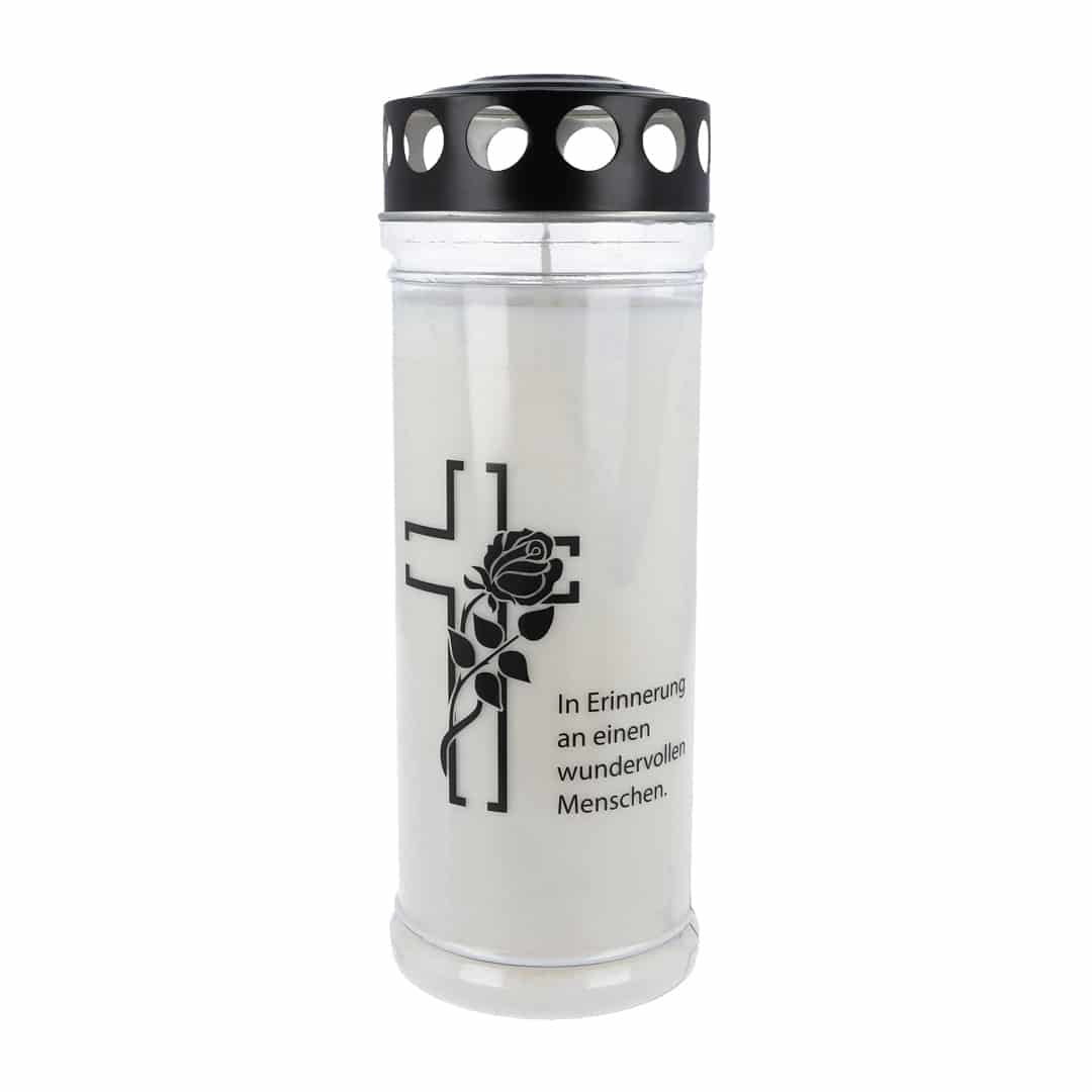 Hofer Premium 7 Tage Grabkerze Black, MEMORY Hofer Premium 7 Tage Grabkerze Black, MEMORY
