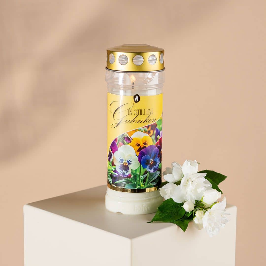 Image Hofer Premium 7 Tage Grabkerze, VIOLA