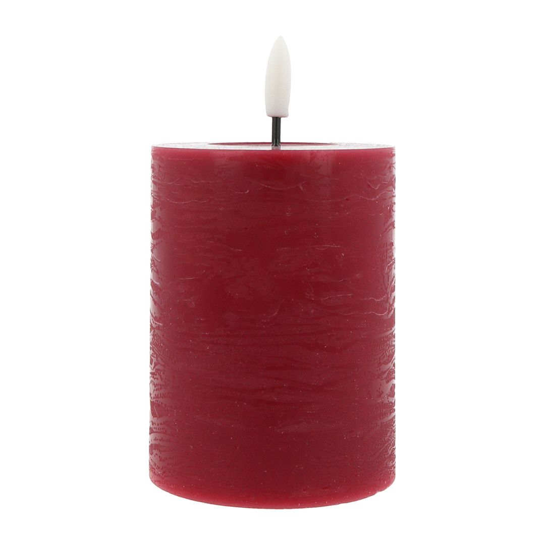 Hofer LED Kerze 75x100 bordeaux