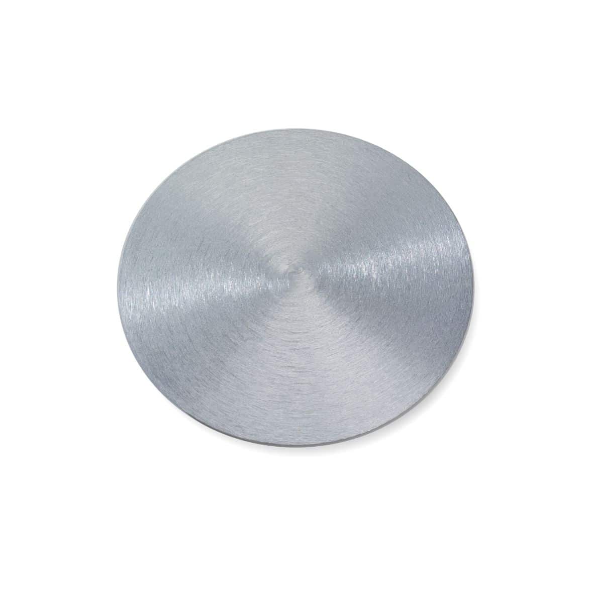 Kerzenteller-Alu-silber-100-mm