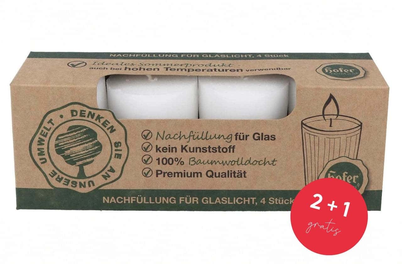 3 für 2 Nachfüllungs-Aktion