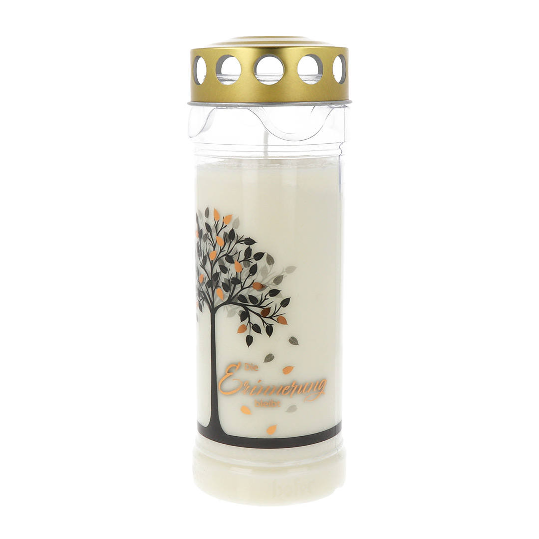 Hofer Premium Plus 7 Tage Motivlicht MESSING BAUM, transparent