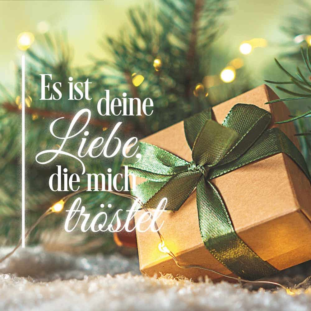 Hofer Premium 7 Tage Grabkerze Weihnachten, GESCHENK FÜR DICH