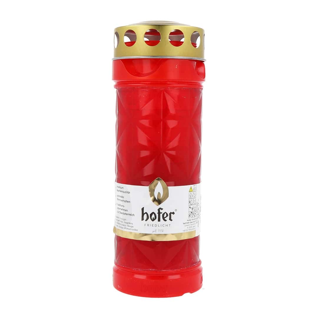 Hofer Kristalllicht 7 T, rot