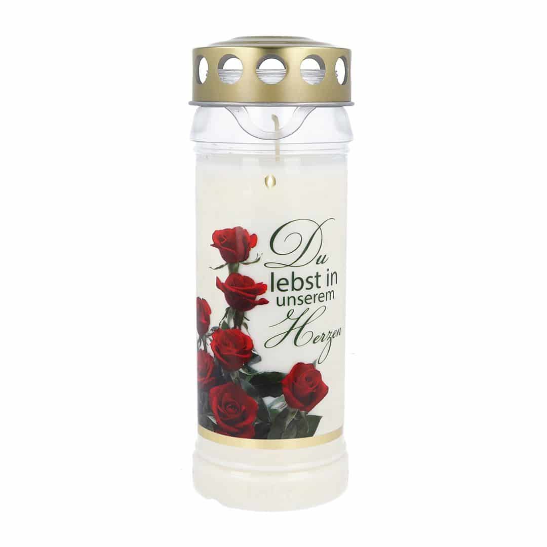 Hofer Premium 7 Tage Grabkerze, ROSE
