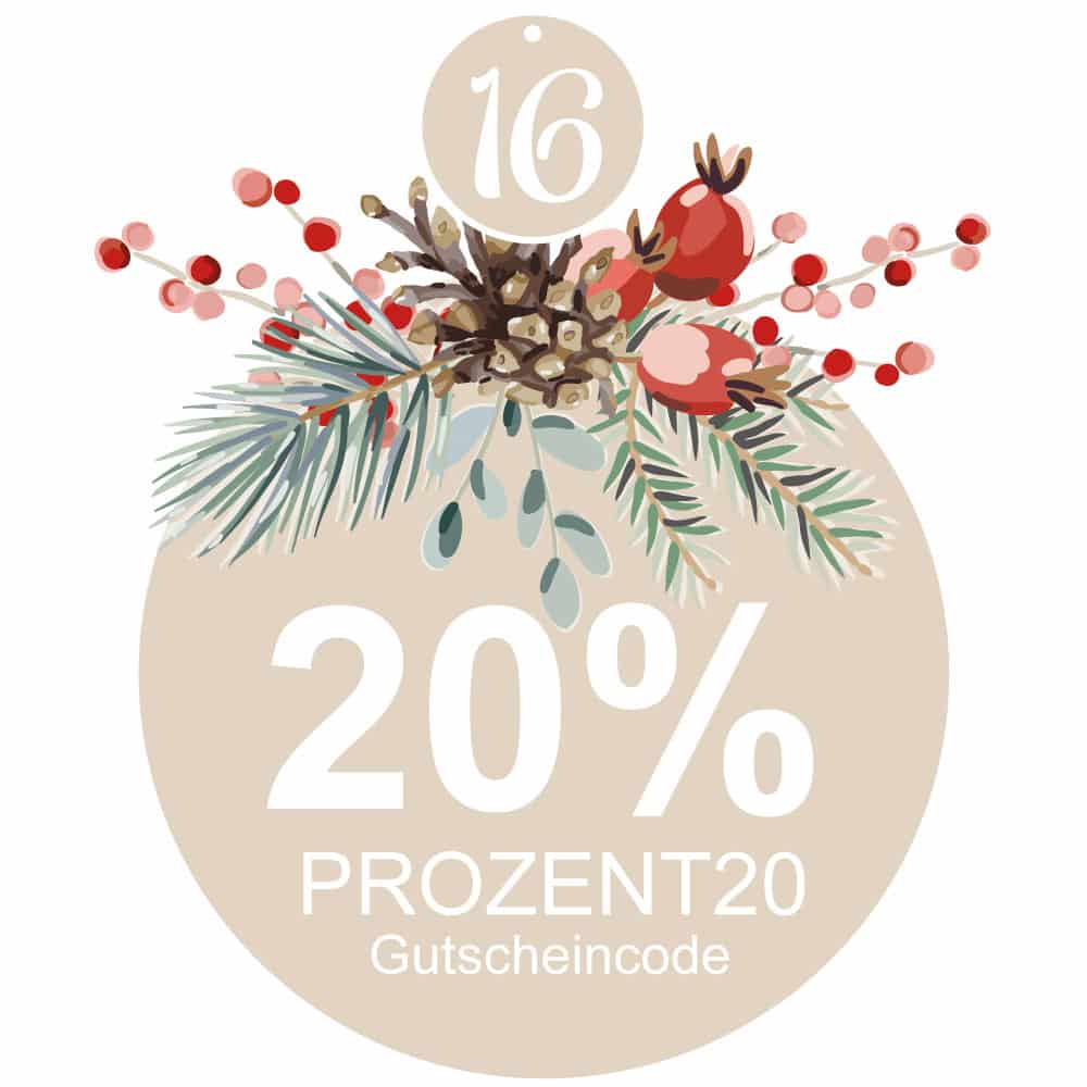 20% Gutschein mit Gutscheincode PROZENT20