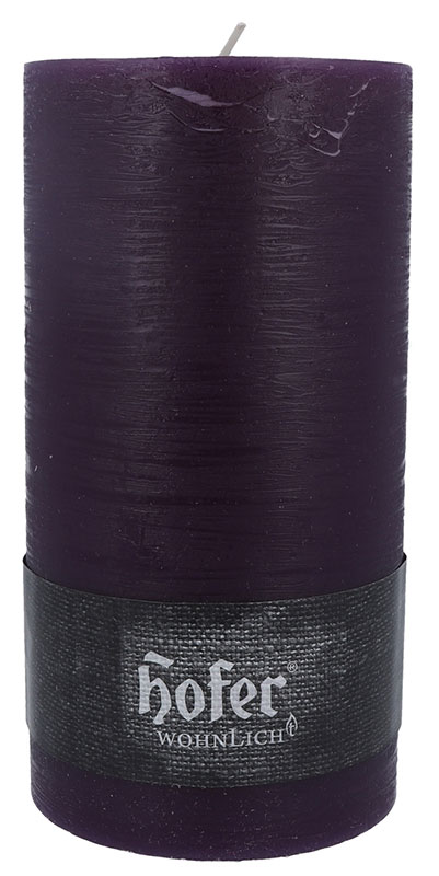 Rustikstumpen 100 x 190 mm, aubergine